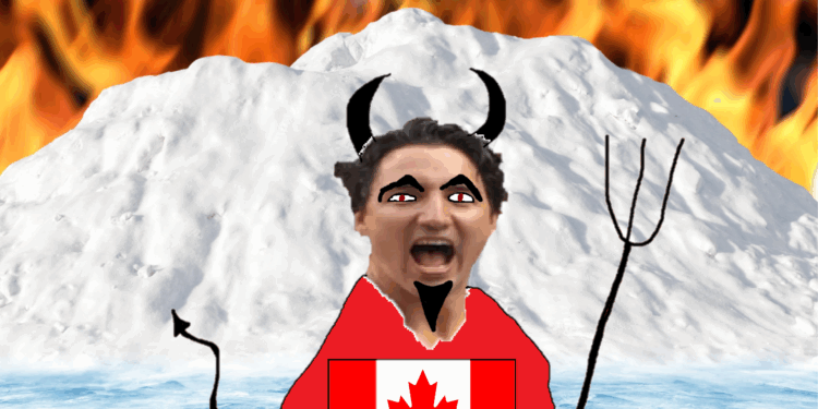 Pope Returns to Canada to Perform Exorcism on Justin Trudeau