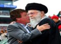 Tucker Carlson and the Ayatollah Caught on Coldplay Kiss cam!