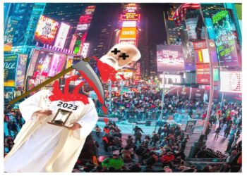Times Up! Pro-Palestine Demonstrators Kill ‘Old Man 2023’ in NYC!