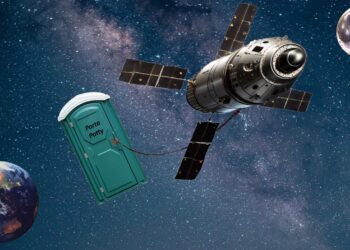 Astronauts Stranded over 200,000 Miles From Nearest Functioning Toilet !