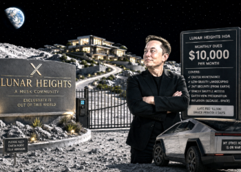 Elon Musk Turns the Moon into a Gated Community with Sky High HOA Dues!