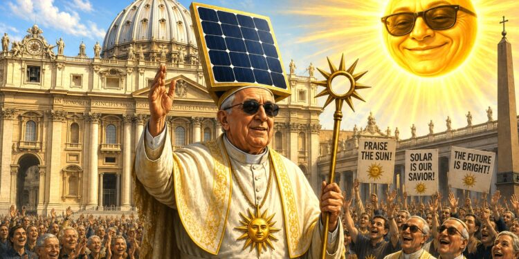 Vatican Goes Solar, Abandons 2,000 Years of Christian Doctrine to Worship the Sun!