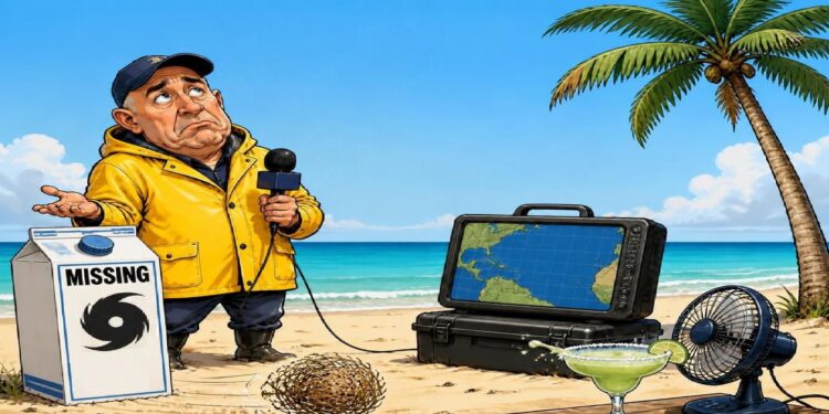 Hurricane Season Blows Off Jim Cantore!