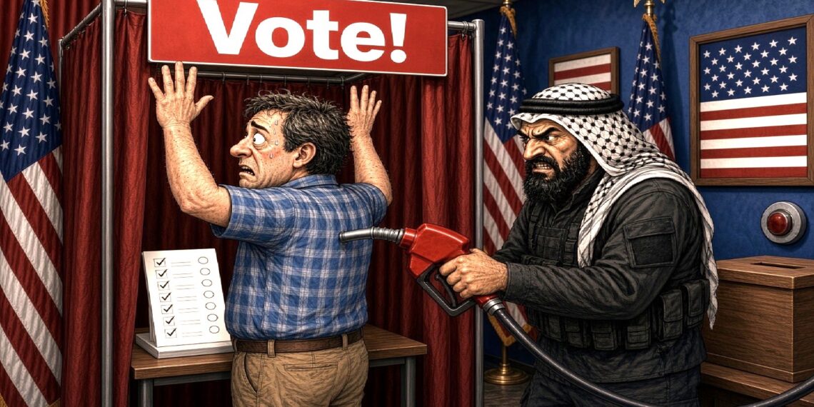 Midterm Voters Face Tough Choice: High Gas Prices or Communist-Islamist Takeover of the United States!